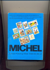 Catalog Michel WEST 1998/1999,lista tarilor M-Z,1600 file,poze alb-negru. foto