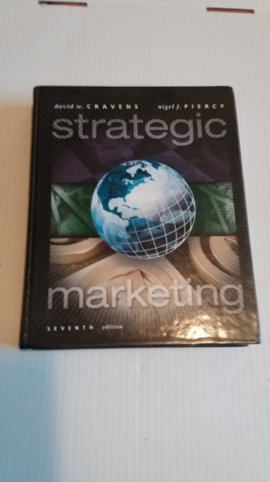 Strategic Marketing -David Cravens, Nigel Percy