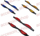 Ornamente Usi Auto Galbene, Set 2 Bucati, Plastic, Accesorii Interior, Universal