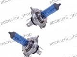 Set 2 Becuri Halogen H4 Efect Xenon Alb Rece 12V 55/60W Auto