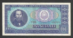 ROMANIA 100 LEI 1966 [02] a UNC , aproape necirculata foto