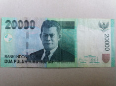 Indonezia 20000 rupiah 2009 foto