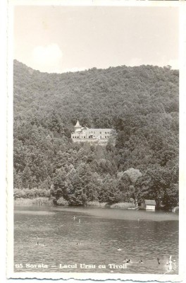 CP Z800 - SOVATA -LACUL URSU CU TIVOLI -CIRCULATA 5 AUGUST 1939 foto