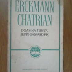 e4 ERCKMANN CHATRIAN - DOAMNA TEREZA JUPIN GASPARD FIX