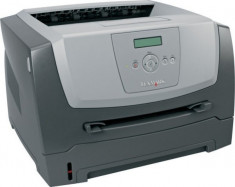 Imprimanta Laser Monocrom A4 Lexmark E350d, 33 pagini/minut, 45.000 pagini/luna, 1200 x 1200 DPI, Duplex, USB, LPT, Cartus Toner NOU, 2 ANI GARANTIE foto