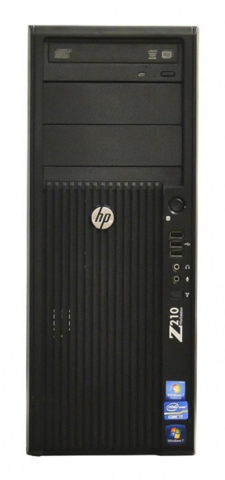 Workstation HP Z210 Tower, Intel Core i3 Gen 2 2100 3.1 GHz, 4 GB DDR3, 250 GB HDD SATA, DVDRW foto mare Workstation HP Z210 Tower, Intel Core i3 Gen 2 2100 3.1 GHz, 4 GB DDR3, 250 GB HDD SATA, DVDRW foto mare