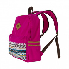 Rucsac notebook Serioux SRX-BPK-JOY-PINK, max 15.6 inch, material textil, roz foto