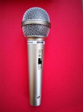 Microfon cu fir Dinamic / microfon karaoke, mufa jack 6.3mm, lungime cablu 2,5m