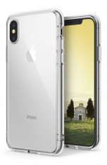 Husa Protectie Spate Ringke Fusion Clear pentru Apple iPhone X foto