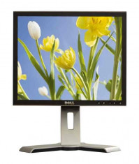 Monitor 17 inch LCD DELL 1708FP, Silver &amp;amp;#038; Black, Stand USFF, 3 Ani Garantie foto
