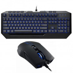 Kit mouse si tastatura Cooler Master Devastator II , Gaming , USB , Negru foto