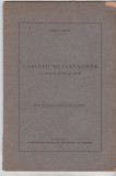 Constantin I Dihoiu - Variatii metastasiene - 1930 - cu dedicatie de la autor, Alta editura