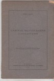 Constantin I Dihoiu - Variatii metastasiene - 1930 - cu dedicatie de la autor