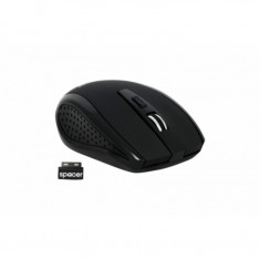 Mouse Spacer SPMO-242 , Fara fir , Optic , 1600 DPI , Negru foto