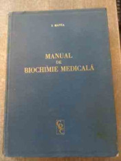 Manual De Biochimie Medicala - I. Manta ,540247 foto