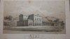CALE FERATA - GARA - ANUL 1867 - PROIECTUL GARII JANNOVITZ GERMANIA - LITOGRAFIE