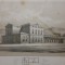 CALE FERATA - GARA - ANUL 1867 - PROIECTUL GARII JANNOVITZ GERMANIA - LITOGRAFIE
