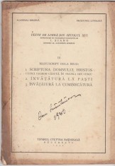 Texte de limba din secolul XVI - cu semnatura lui Dan Smantanescu