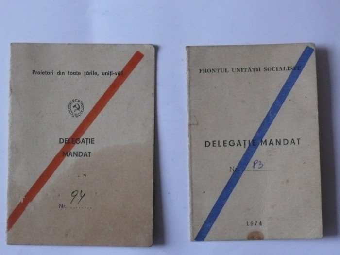 Doua delegatii mandat pe acelasi nume, 1968 si 1974