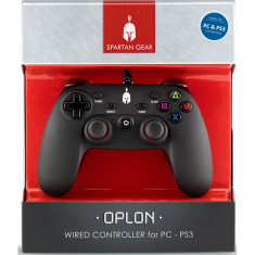 Controller Spartan Gear Oplon Pc Ps3 Negru foto