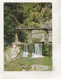Bnk cp Olanesti - Cascada - circulata - marca fixa, Baile Olanesti, Printata