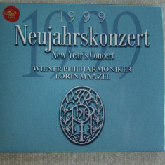 NEW YEAR'S CONCERT 1999 - Wiener Philharmoniker - C D Original NOU Sigilat