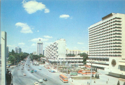 CP Z834 -CHISINAU. PIATA ELIBERARII - NECIRCULATA foto