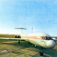 CP Z886 -TAROM -ROMANIAN AIR TRANSPORT -AVION - ILYUSHIN -IL -62 -NECIRCULATA