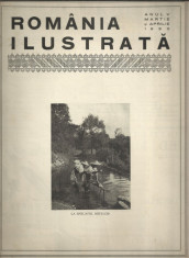 Revista ROMANIA ILUSTRATA : VEDERI DIN SATUL DRAGUS, JUDETUL FAGARAS - 1930 foto