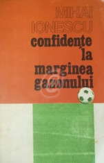 Confidente la marginea gazonului foto