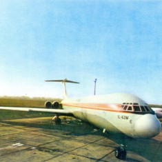 CP Z896 -TAROM -ROMANIAN AIR TRANSPORT -AVION - ILYUSHIN -IL -62 -NECIRCULATA