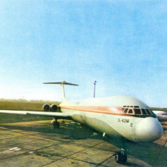 CP Z890 -TAROM -ROMANIAN AIR TRANSPORT -AVION - ILYUSHIN -IL -62 -NECIRCULATA