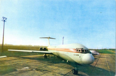 CP Z890 -TAROM -ROMANIAN AIR TRANSPORT -AVION - ILYUSHIN -IL -62 -NECIRCULATA foto