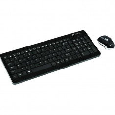 Kit tastatura si mouse Canyon CNS-HSETW3-US Black foto
