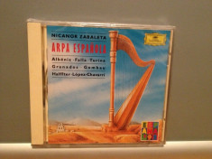 N.ZABALETA - ARPA ESPANOLA(1979/DEUTSCHE GRAMMOPH/RFG) - CD/ORIGINAL/NOU/SIGILAT foto