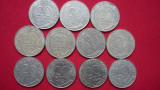 20 CENTIMES 1963, 1977, 1978, 1983, 1985, 1989, 1993, 1994, 1995, 1996, 2000., Europa