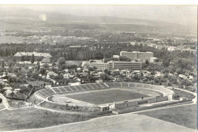 CP Z859 - BACAU -STADIONUL ,,23 AUGUST&amp;quot; - RPR - CIRCULATA 1966 foto