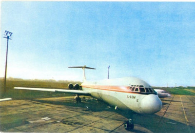 CP Z899 -TAROM -ROMANIAN AIR TRANSPORT -AVION - ILYUSHIN -IL -62 -NECIRCULATA foto