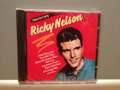 RICKY NELSON - GRATEST HITS (1988/COMPANION/DENMARK) - CD/ORIGINAL/NOU/SIGILAT foto