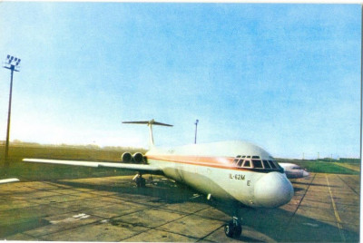 CP Z893 -TAROM -ROMANIAN AIR TRANSPORT -AVION - ILYUSHIN -IL -62 -NECIRCULATA foto