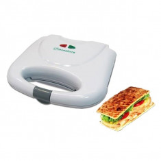 Aparat Sandwich Maker Hausberg, 750 W, culoare alba foto