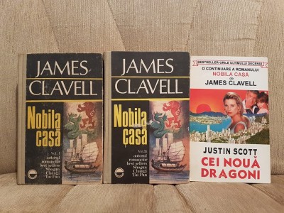 NOBILA CASA/CEI NOUA DRAGONI-JAMES CLAVELL/JUSTIN SCOTT (3 VOL) foto