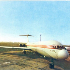 CP Z891 -TAROM -ROMANIAN AIR TRANSPORT -AVION - ILYUSHIN -IL -62 -NECIRCULATA