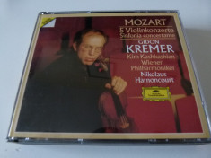 Mozart - Sinfonia concertante - Gideon Kremer - 2 cd foto