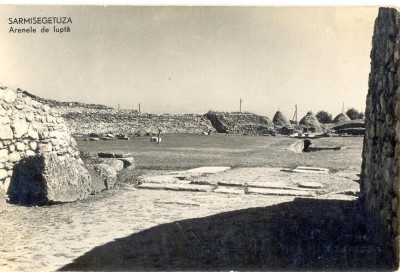 CP Z920 -SARMISEGETUZA -ARENELE DE LUPTA - RPR -CIRCULATA 1961 foto