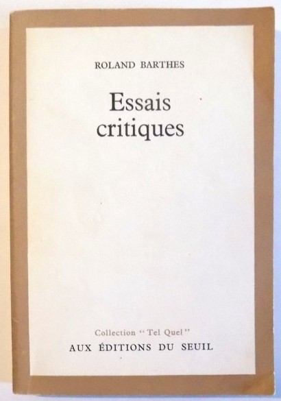 ESSAIS CRITIQUES par ROLAND BARTHES