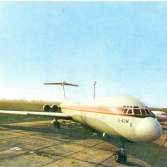 CP Z894 -TAROM -ROMANIAN AIR TRANSPORT -AVION - ILYUSHIN -IL -62 -NECIRCULATA