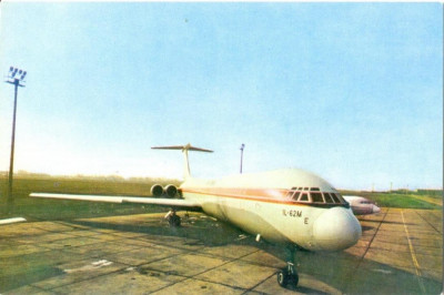 CP Z894 -TAROM -ROMANIAN AIR TRANSPORT -AVION - ILYUSHIN -IL -62 -NECIRCULATA foto