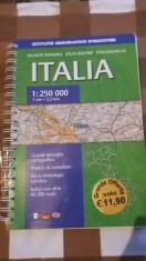 Atlas rutier - Italia - 1:250000 foto