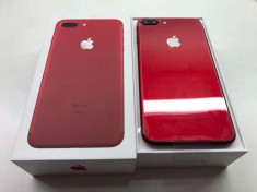 iPhone 7 PLUS RED 256GB NOU FACTURA+GARANTIE Neactivat Neverlocked foto